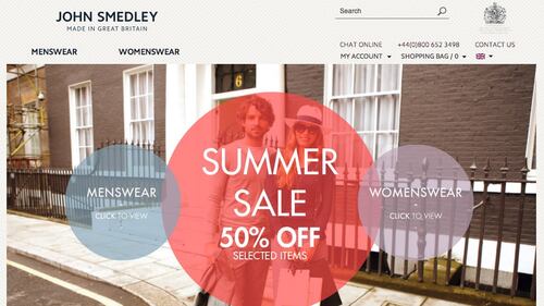 John Smedley Stitches Rebound into 200-year-old Knitwear rand