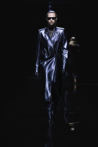 A look from Khaite's Fall/Winter 2024 collection, presented on Feb. 10 in New York.
