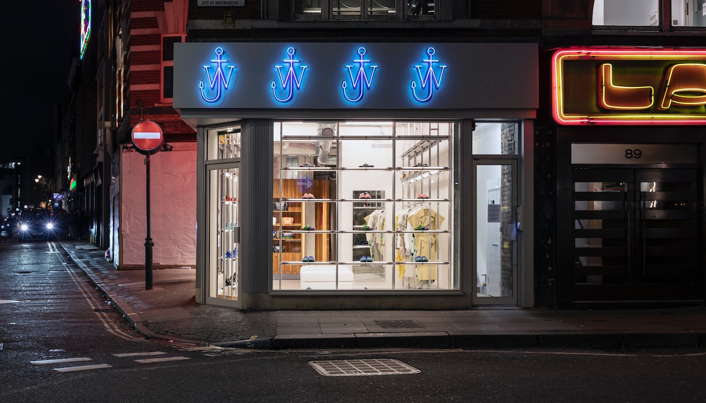 JW Anderson store in London, Soho | Source: Courtesy