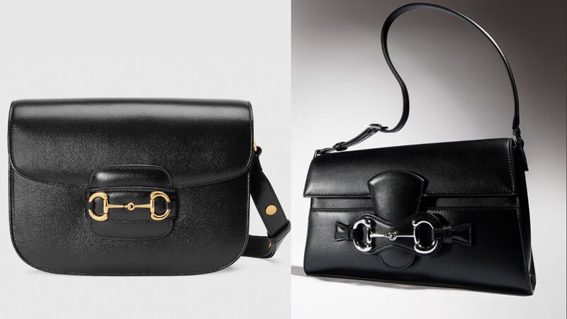 Gucci's Horsebit 1955 ($3,550) and Demna's new Horsebit Ristretto ($3,350).