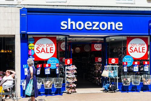 Britain's Shoe Zone Shares Slump After Results Aarning, CEO Quits