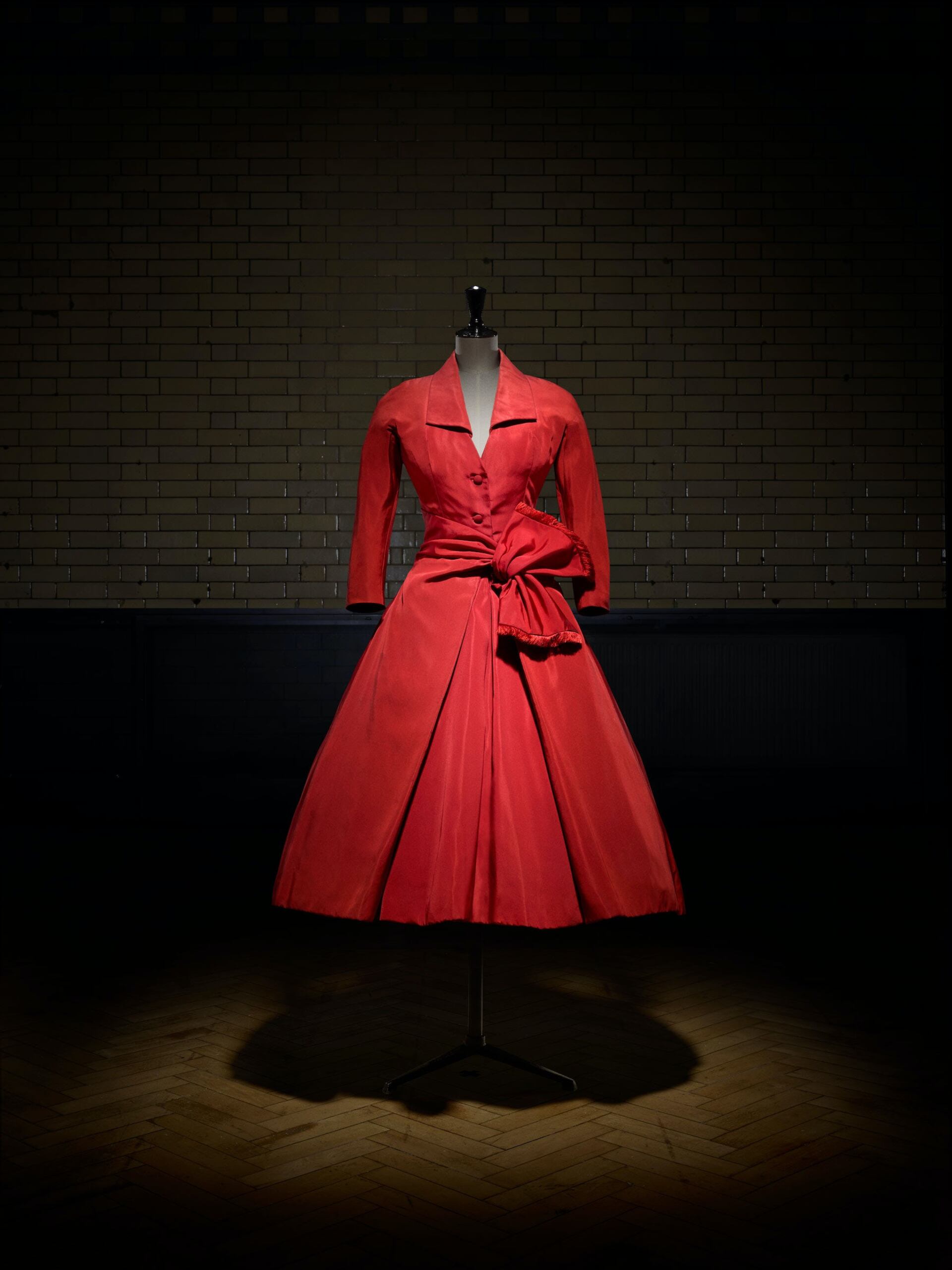 1947 Dress Evening Gown Corolle Line Dior Fashion After World War II Was  Cautious, Restrained, And