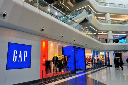 Gap Rises After Profit Exceeds Estimates on April Sales Gain