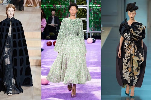 Valentino, Dior and a Couture World in Flux