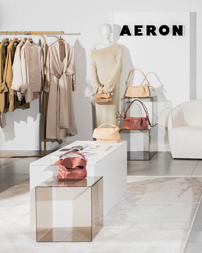 Aeron, Harrod's, Pop-up, Wholesale, Retail, Brick-and-Mortar, Contemporary, Womenswear