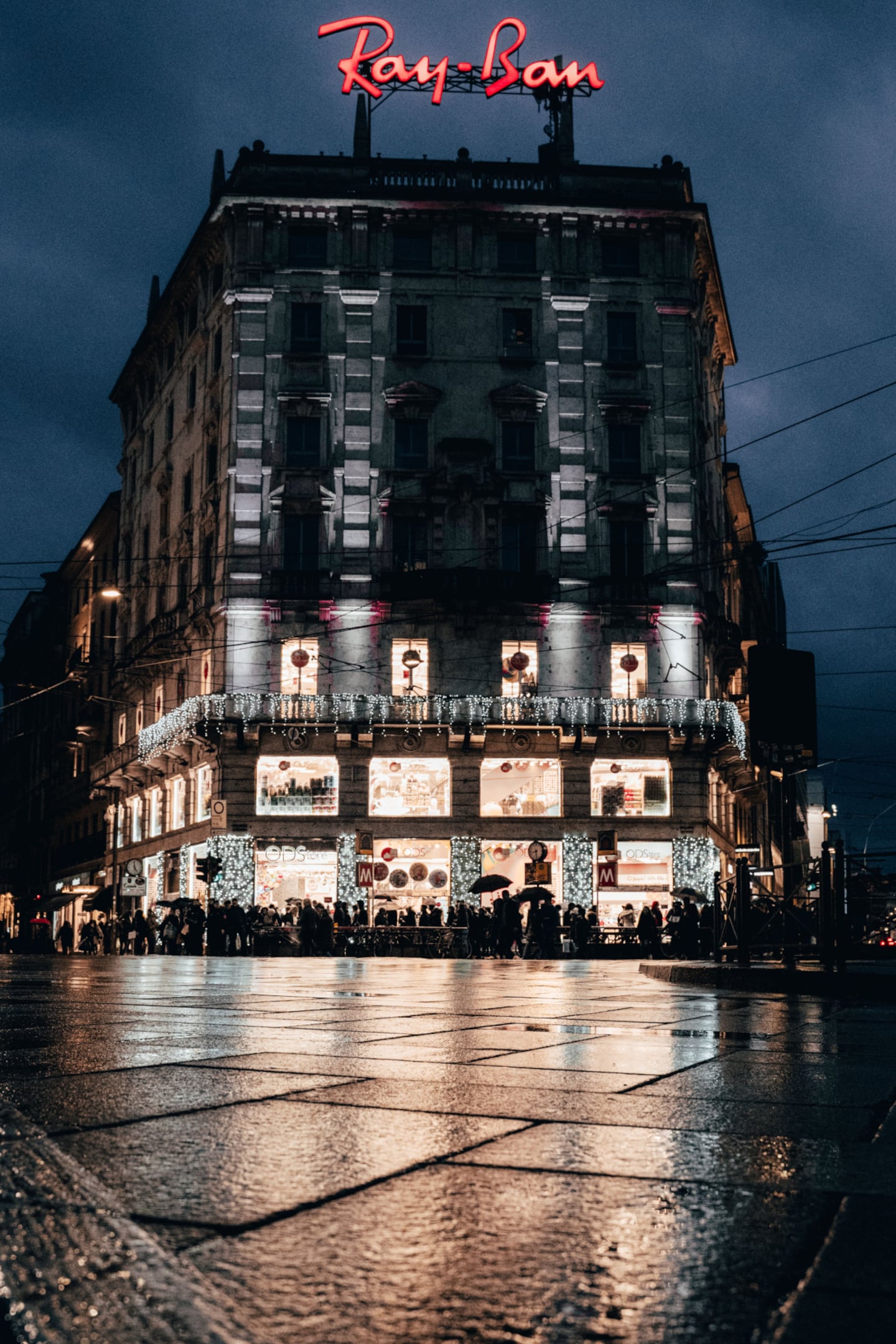 A Ray-Ban store in Italy.