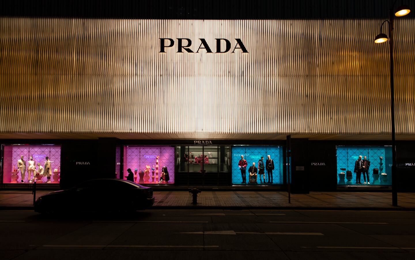 The Prada store in Hong Kong. Getty Images.