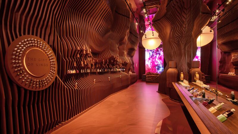 Amouage's new store in Beverly Hills.