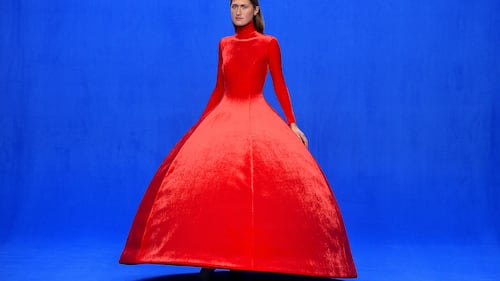 Balenciaga Headlines a Buzzy Couture Week