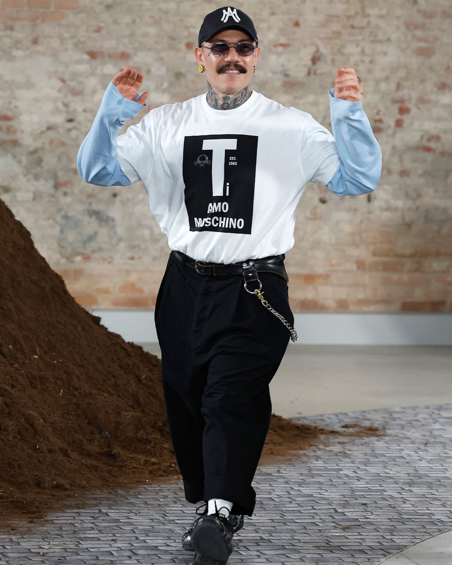 Adrian Appiolaza is stepping down as Moschino's creative director.