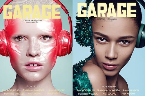 Behind Garage’s Tech-Infused Issue