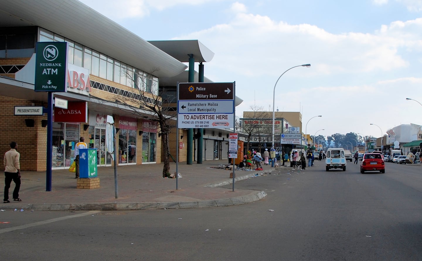 Zeerust is a transit town between South Africa and Botswana. Photo by Ossewa, via Wikimedia Commons