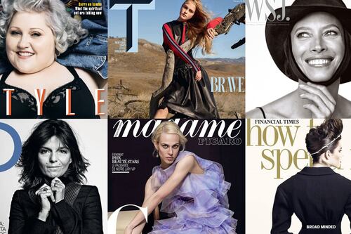 How Newspaper Supplements Took On Fashion Magazines