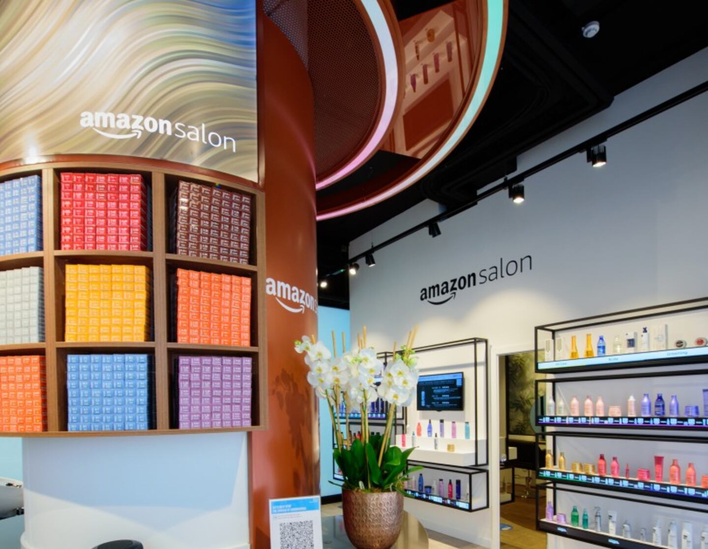 Amazon Salon in London. Amazon