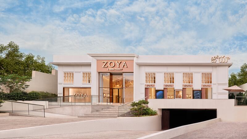 Zoya, a jewellery brand owned by Tata Group’s Titan Company, offers private lounges for clients in their Hyderabad showroom.