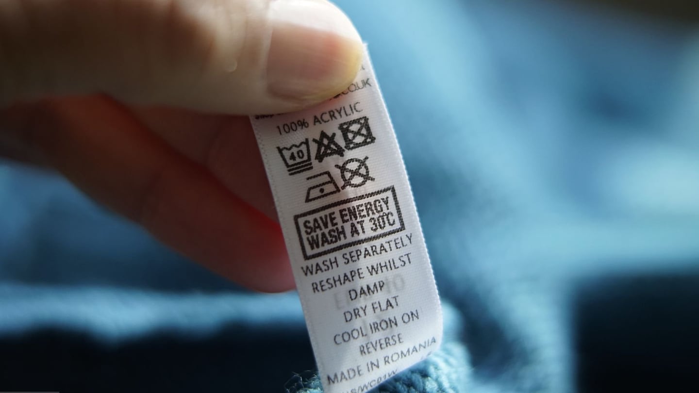 Everyone’s reading clothing labels again.