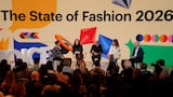 Imran Amed, Patrick Chalhoub, Regis Schultz, Libby Wadle and Gemma D'Auria at VOICES 2025.