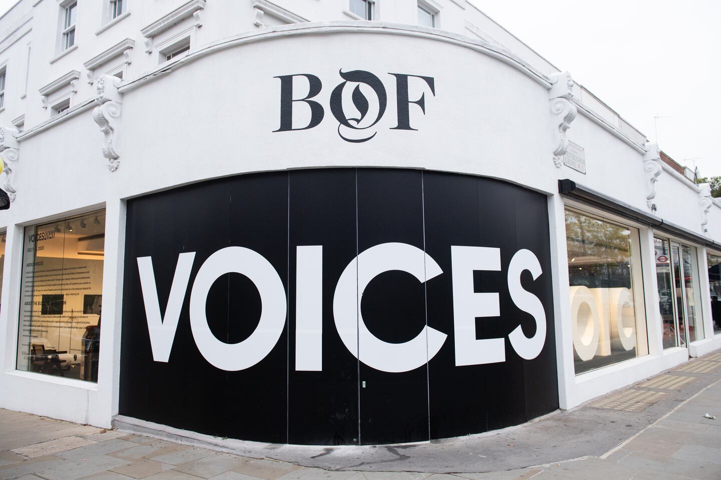 VOICES 2020 will be delivered via a live global broadcast from a pop-up studio in London. BoF.