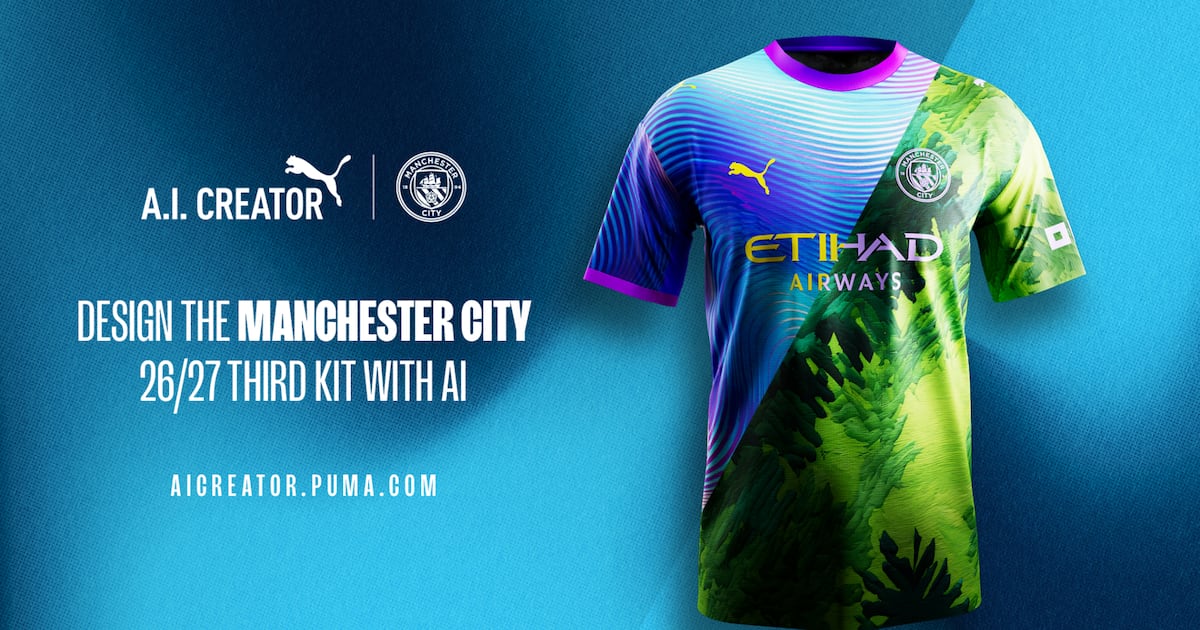 Puma Is Bringing AI-Generated Design to the Football Pitch Puma Is Bringing AI-Generated Design to the Football Pitch