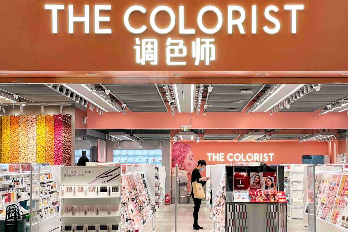 The exterior of a The Colorist store. The Colorist