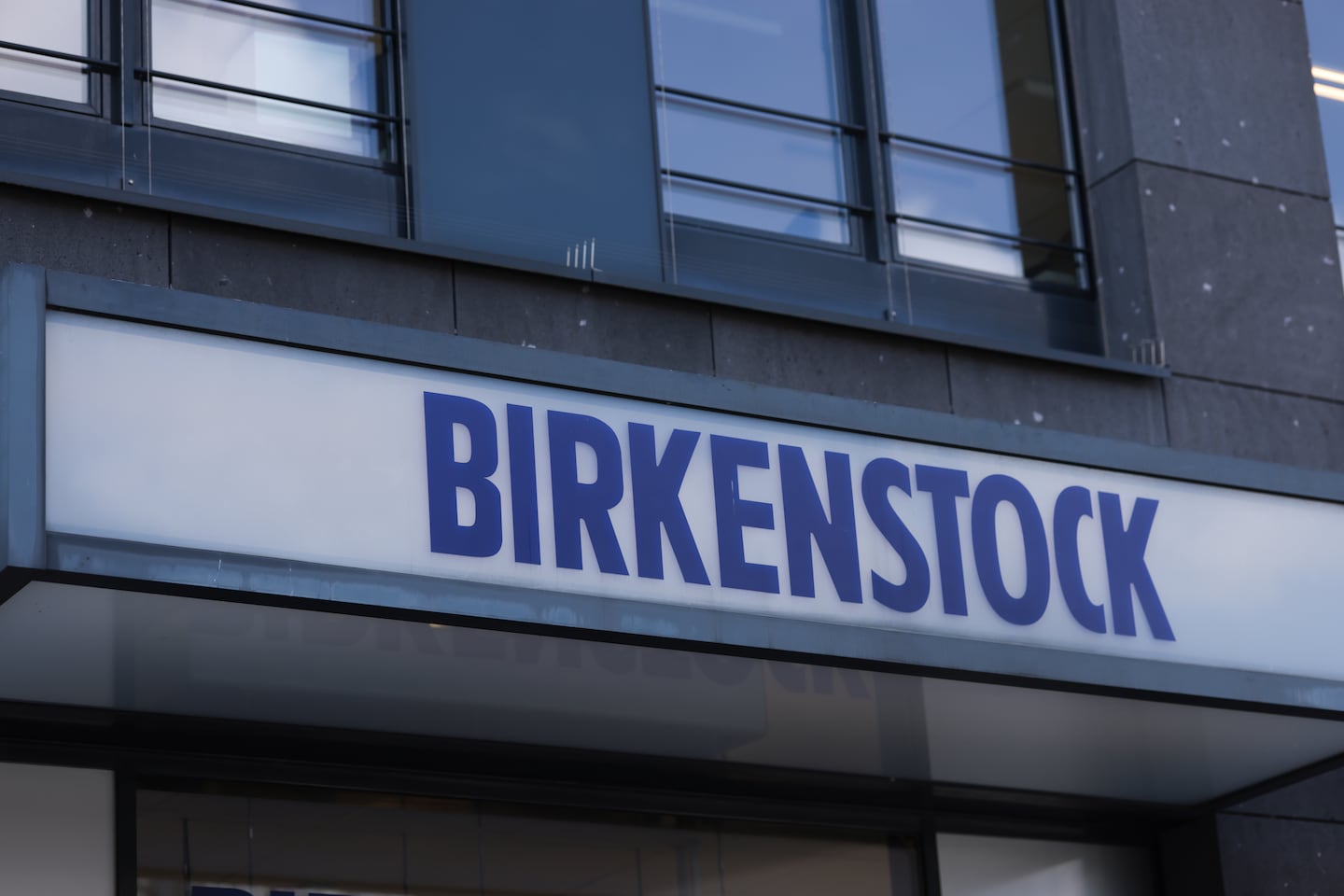 The exterior of the German shoe manufacturer Birkenstock.
