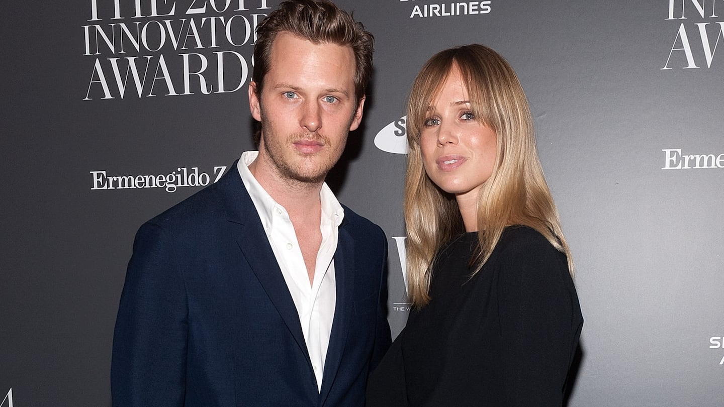 Influencer Elin Kling and her husband Karl Lindman, founders of Toteme. Getty Images.