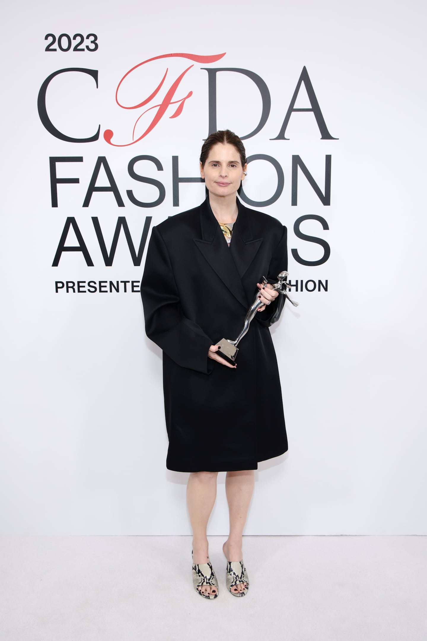 Catherine Holstein won the CDFA's American Womenswear Designer of the Year award.