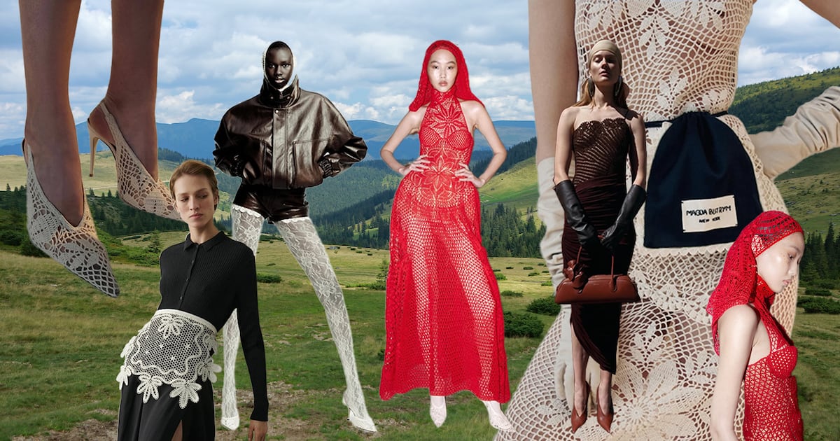 Why Lace Why Lace and Crochet Are Everywhere Right Now | BoF