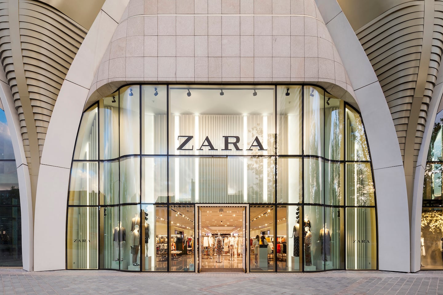 Zara store in Brussels