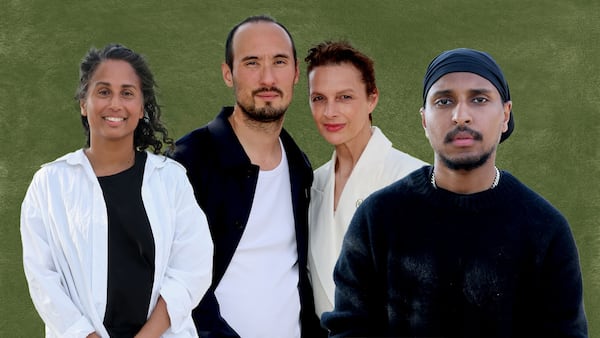 The Emerging Winners (from left: Susanne Persson, Rémi Parignaux, Kate Neal and Haisam Mohammed) at The Business of Beauty Global Awards 2025 at Stanly Ranch on June 08, 2025 in Napa, California.