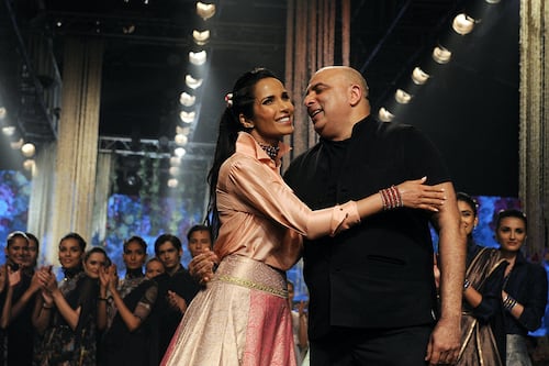 In South Asia, the Cult of the Catwalk Celebrity