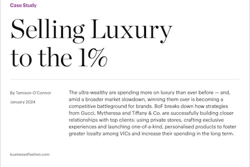 Case Study | Selling Luxury to the 1%