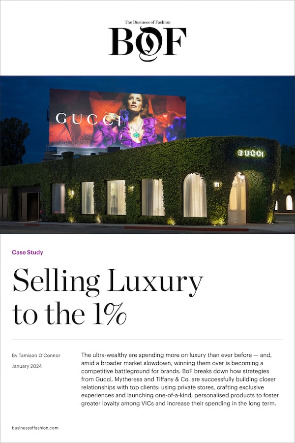Case study cover, Selling Luxury to the 1%