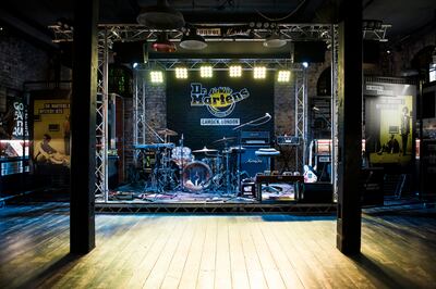 Dr Martens "The Boot Room" gig space at its Camden store | Source: Courtesy