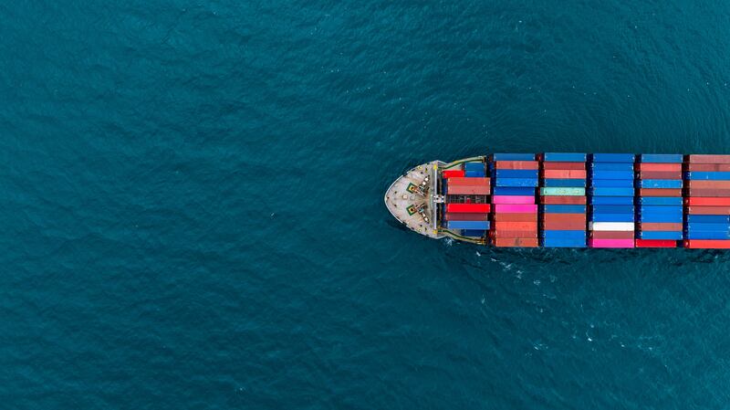 The report lands as forced labour is rapidly becoming as much a commercial risk as a human rights one. Cargo ship.
