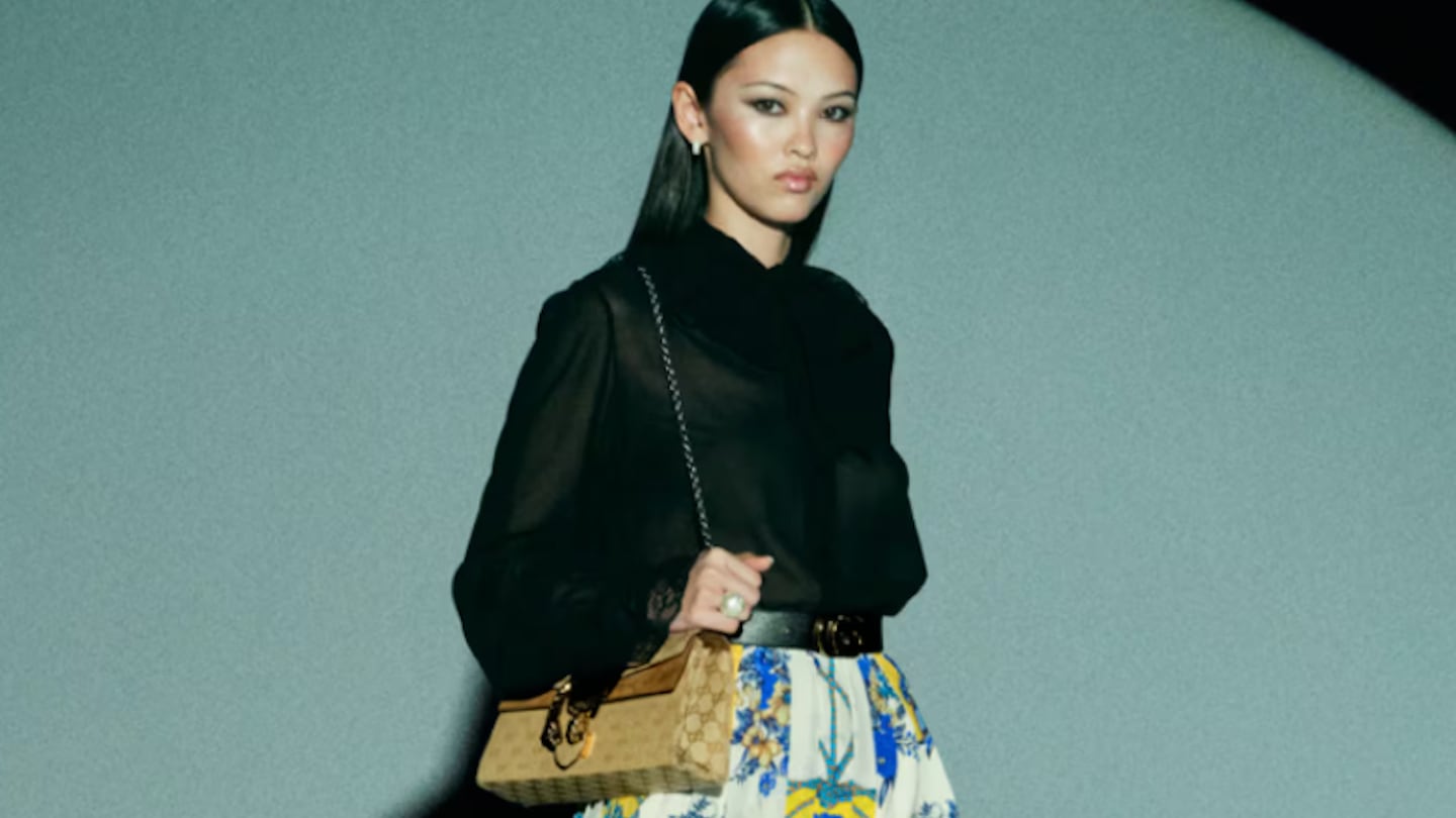 Gucci's pre-fall by Demna was another archival-inflected appetiser for his debut show in February.