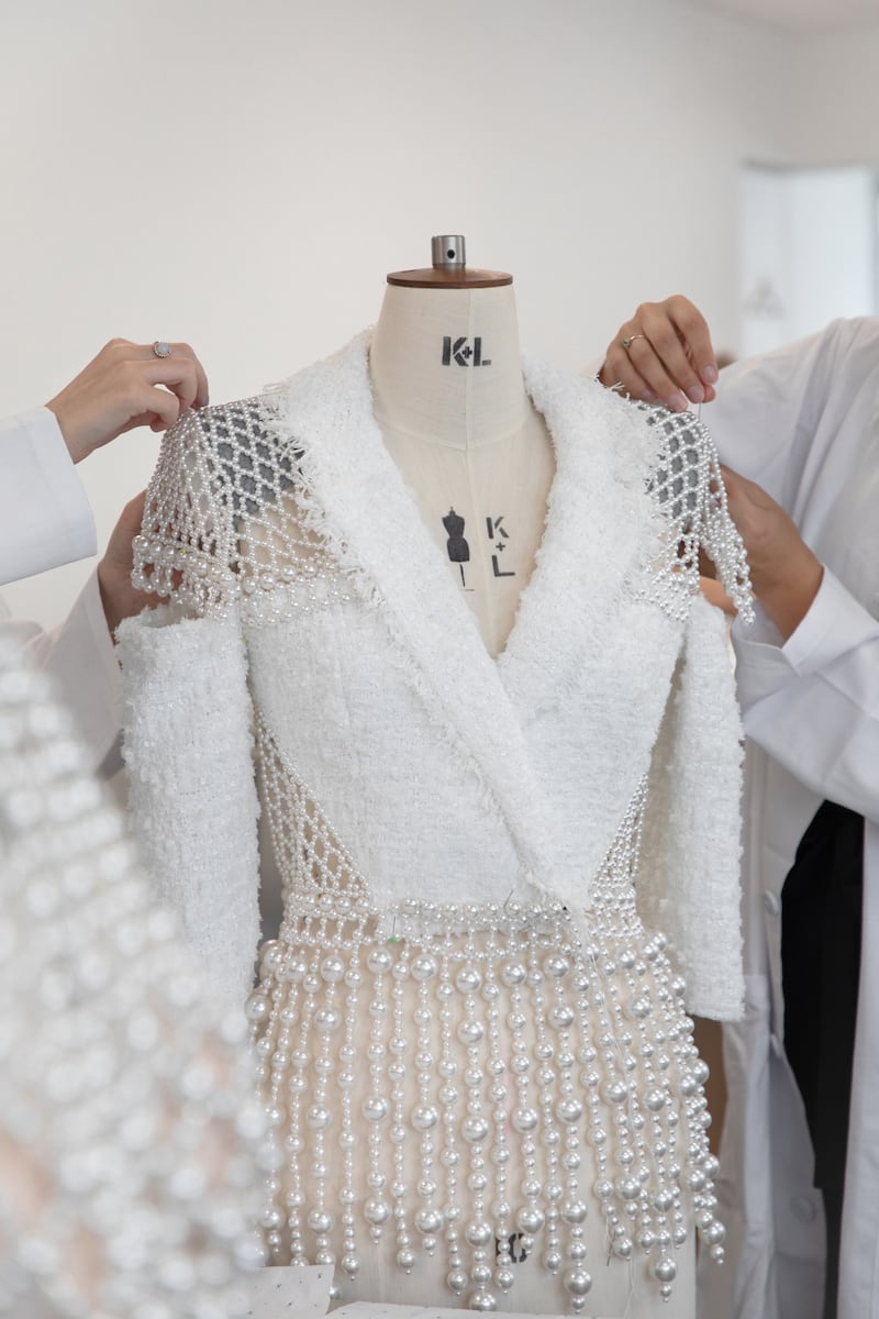 The making of Tamara Ralph's new haute couture runway collection.