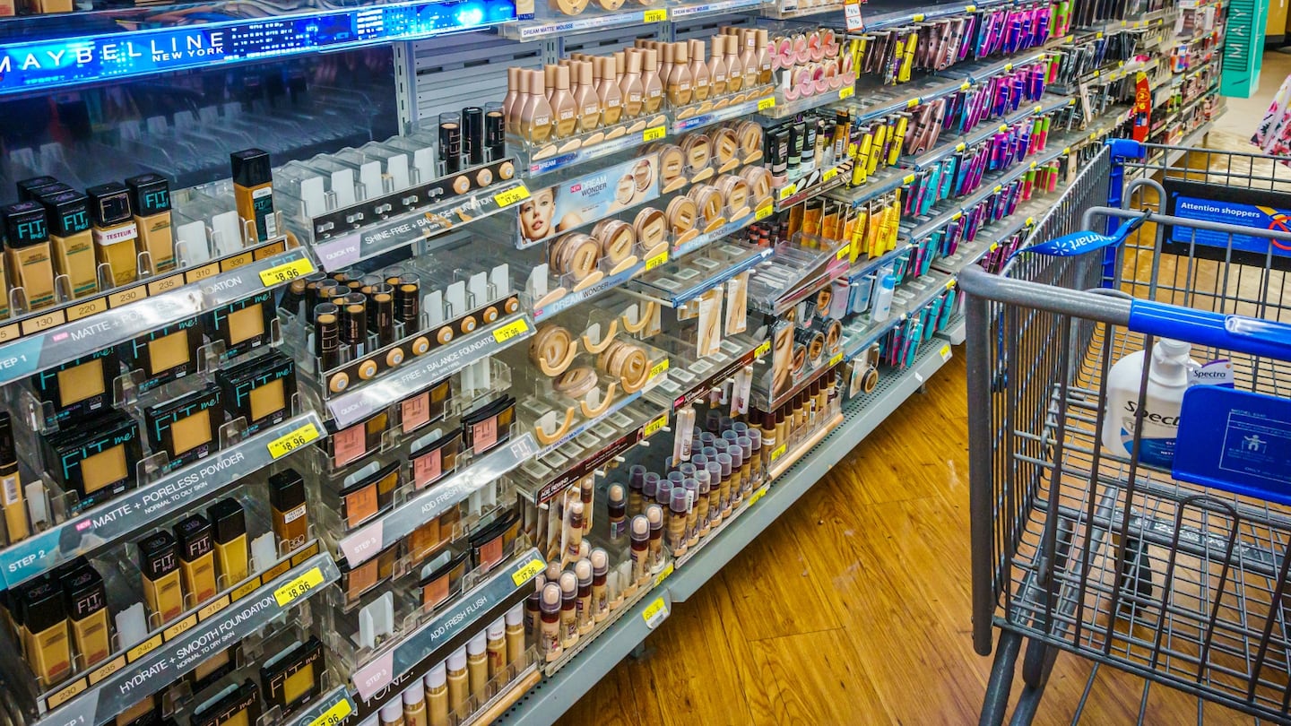 Walmart is inking deals with DTC beauty brands in an effort to appeal to Gen-Z. Shutterstock