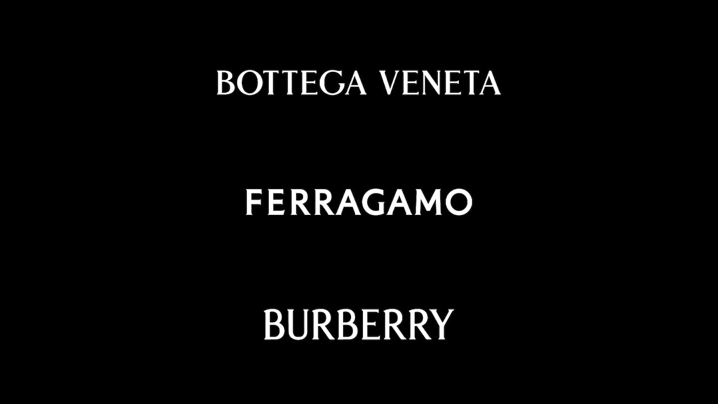 This week Burberry changed its logo to a serif font, following Ferragamo and Bottega Veneta.