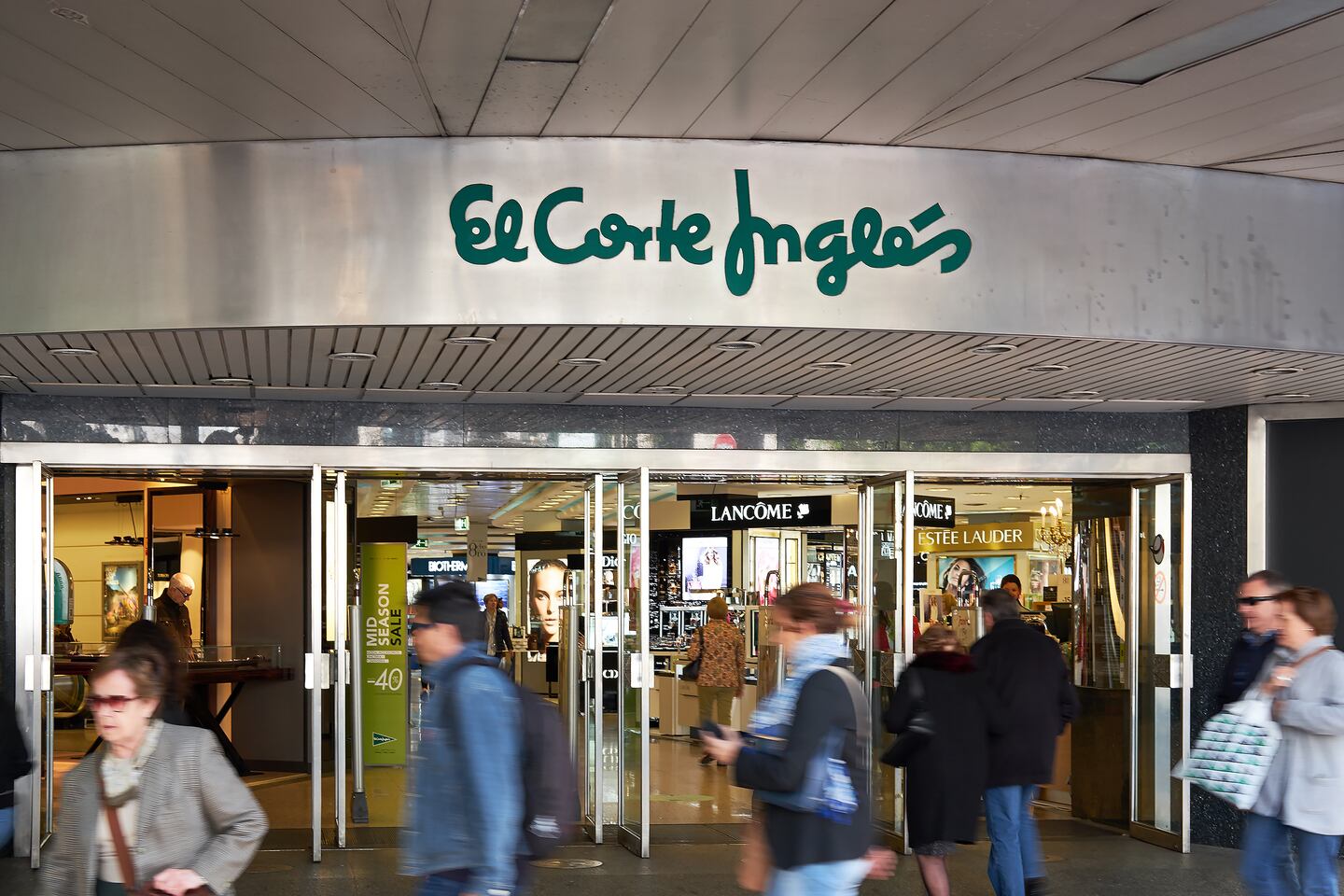 El Corte Ingles store in Bilbao, Spain. Shutterstock.