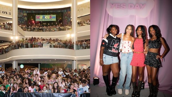 Launch events for tween brands Sincerely Yours (L) and Yes Day (R).