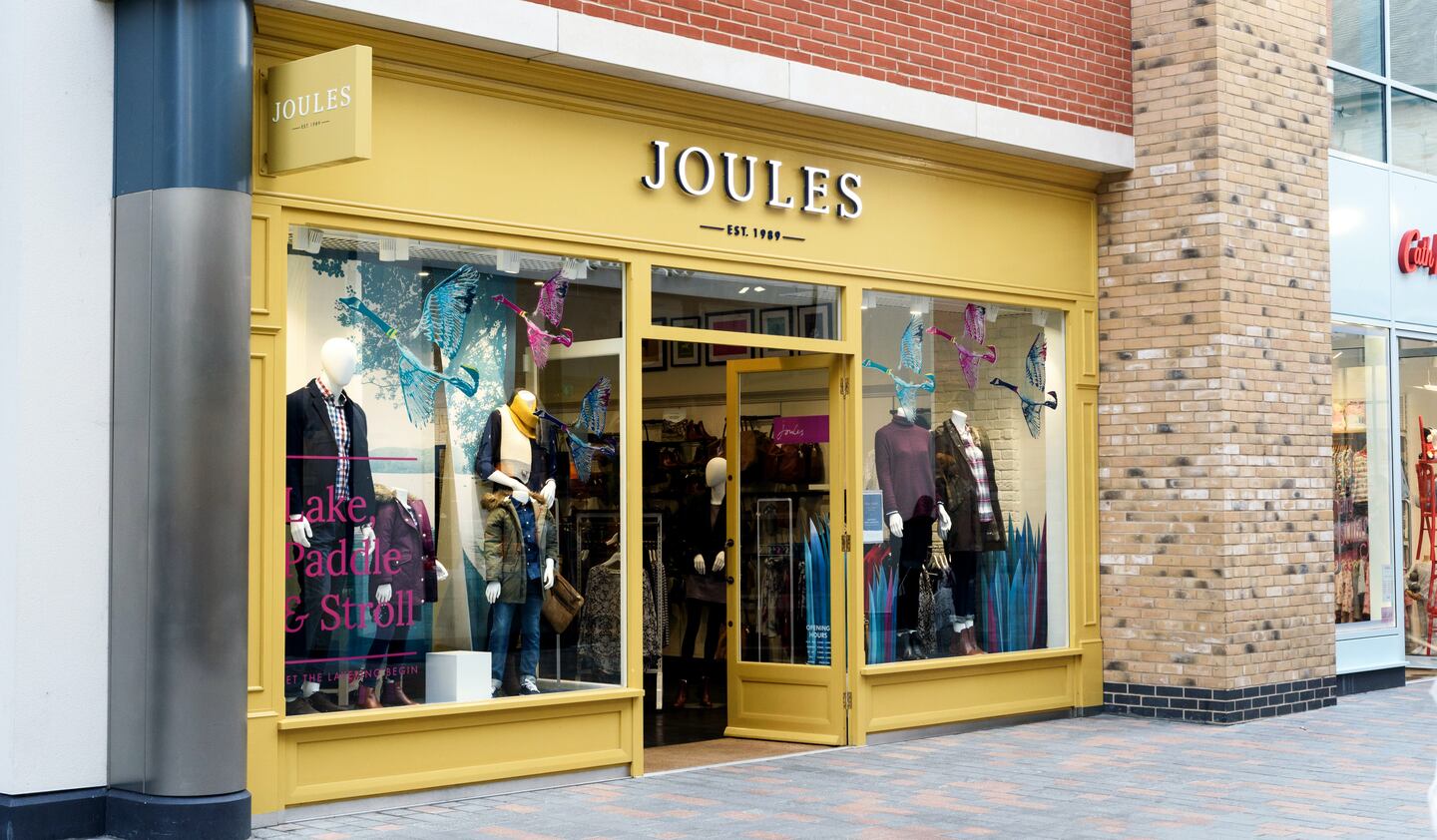 Joules store in Chelmsford, England.
