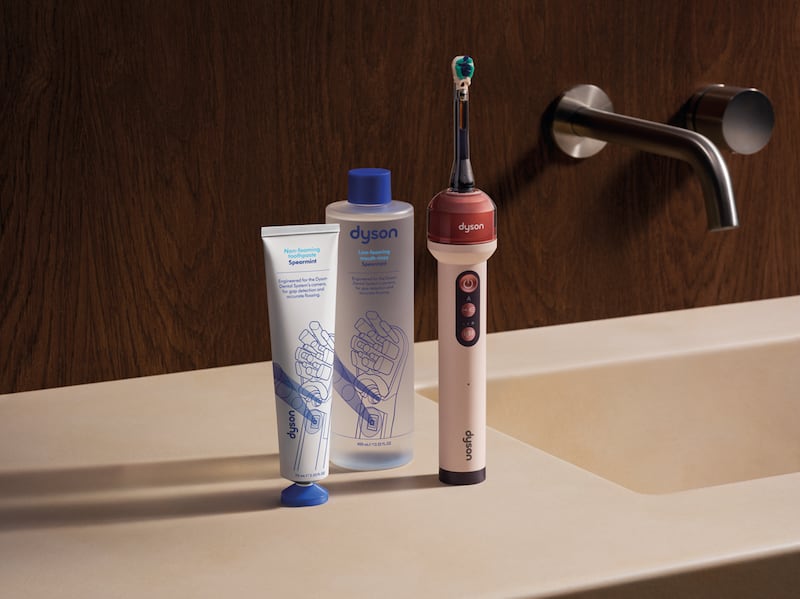 Dyson's new CameraJet toothbrush model.