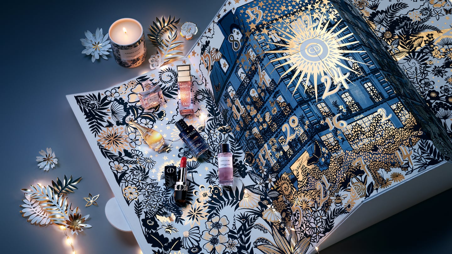 Dior is among the big luxury labels to release a yearly beauty advent calendar.
