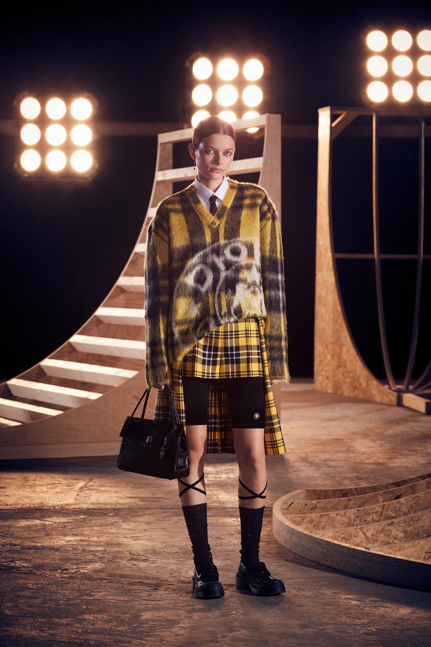 A look from Dior's pre-fall 2022 collection, which will show on the runway in Seoul on April 30.