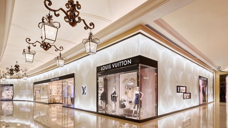 Louis Vuitton reopened its flagship store at Shoppes at Four Seasons in November 2025.