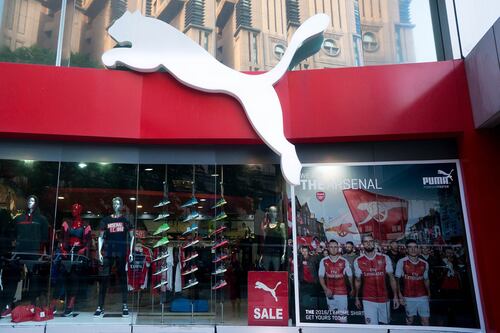 Puma Reports Jump in Sales in America and Europe