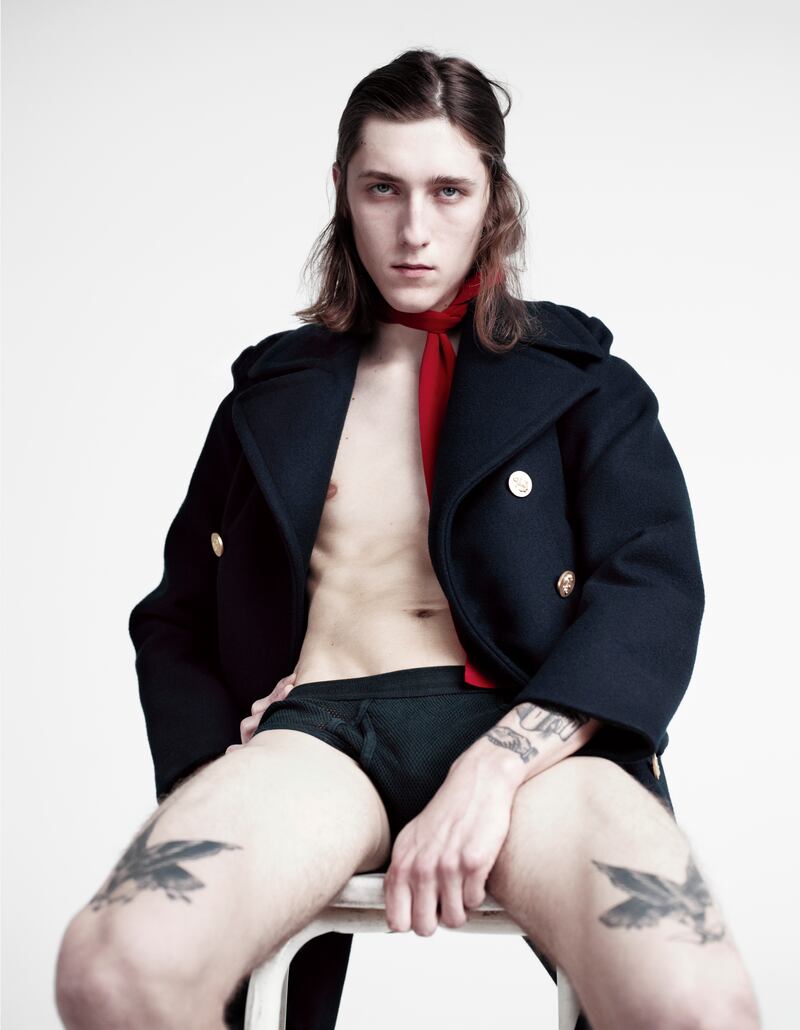 Jake, Vogue Hommes International, #19, 2014, model: Jake Lucas.