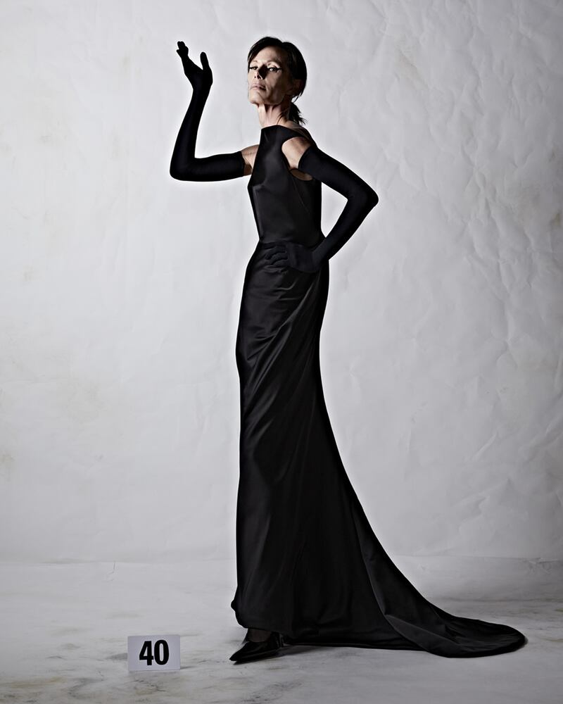 Balenciaga Haute Couture Autumn/Winter 2022 look 40.