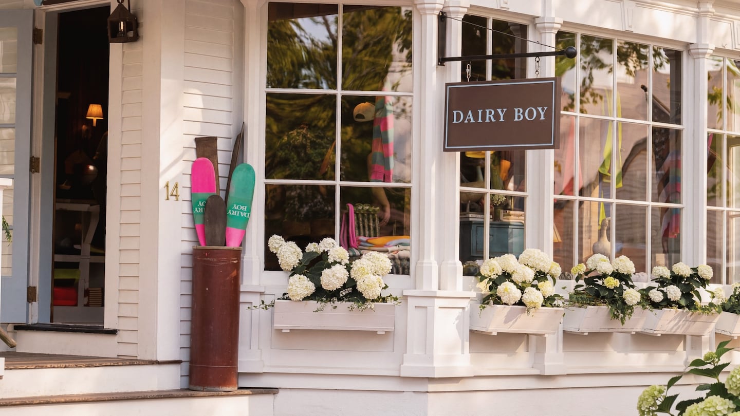 Paige Lorezne's Dairy Boy is one of several brands opening on Nantucket Island this summer.